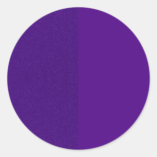 Purple Noise Custom Round Sticker