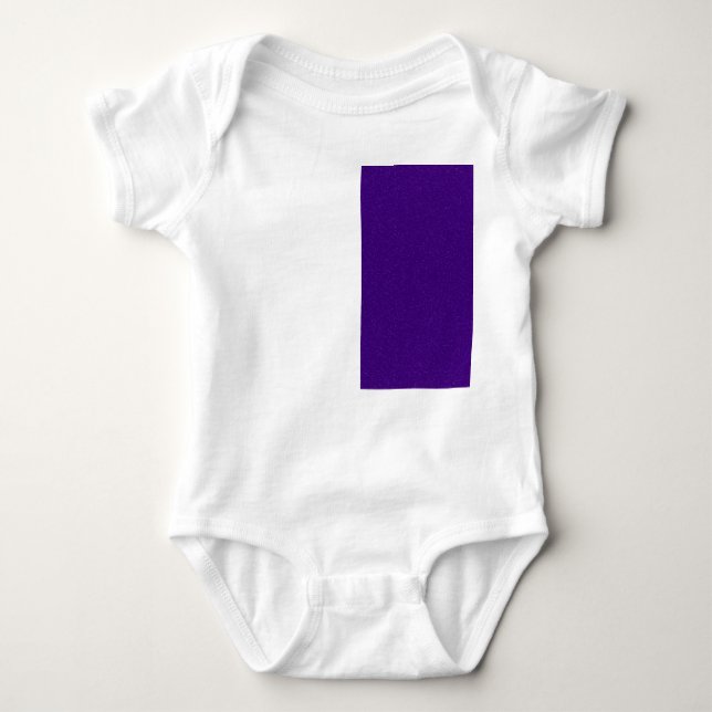 Purple Noise Shifted Vertical Baby Bodysuit Custom (Front)