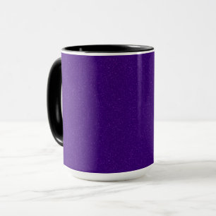 Purple Noise Texture Custom Coffee Mug