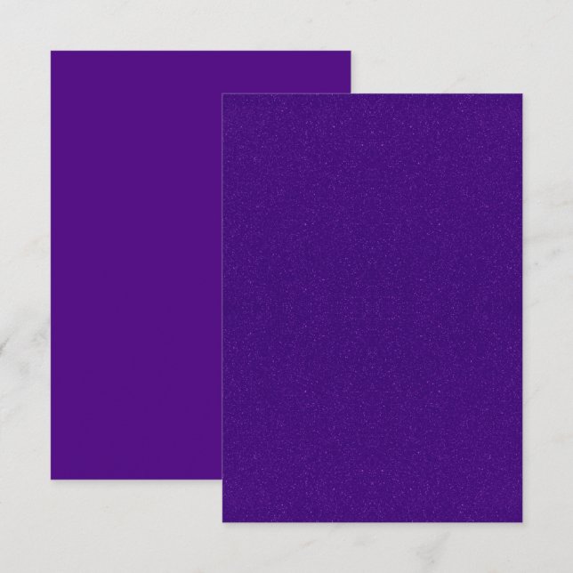 Purple Noise Texture Enclosure Card – Customisable (Front/Back)