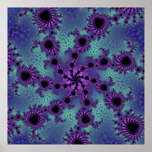 Purple Obliteration Poster