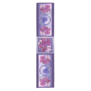 Purple Ocean Mermaid Short Table Runner