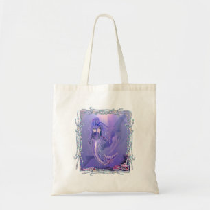 Purple Ocean Mermaid Tote Bag