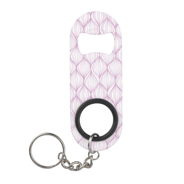 Purple ogee stripes pattern background (Front)