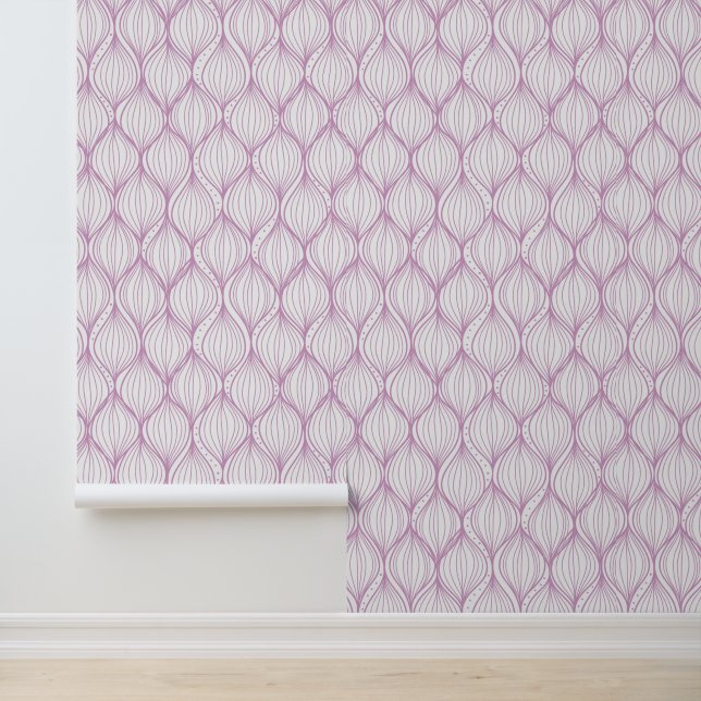 Purple ogee stripes pattern background wallpaper (Application)