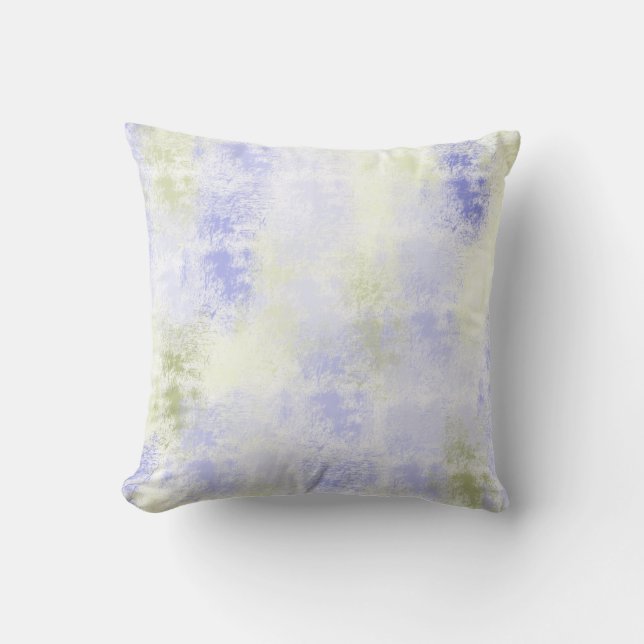 Purple Olive Abstract Cushion (Front)