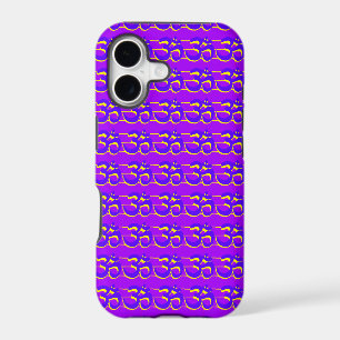 purple Om pattern case
