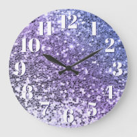 Purple Ombre Chunky Glitter