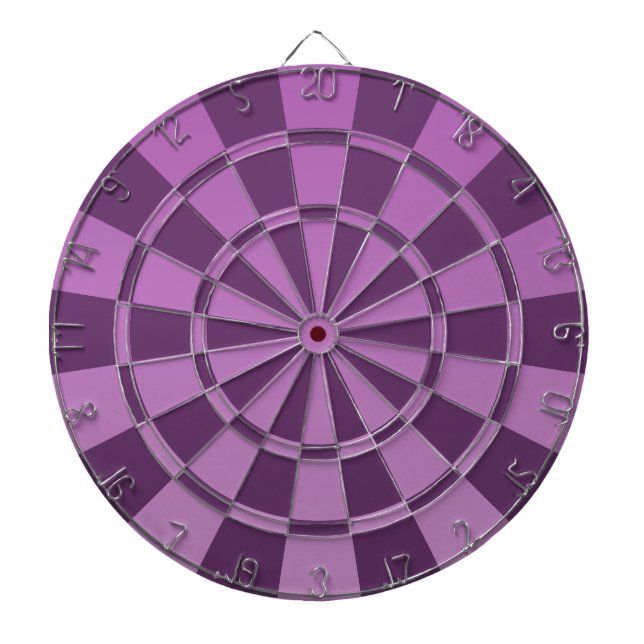 Purple Ombre Dartboard (Front)