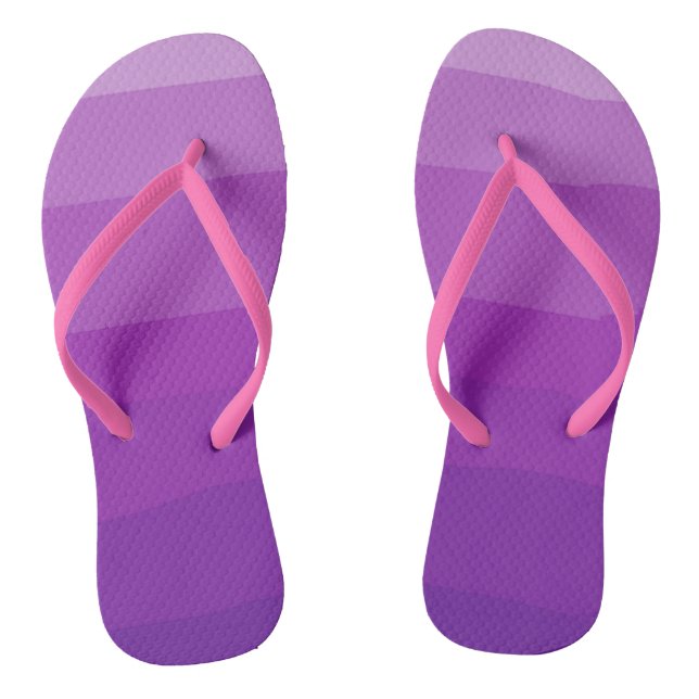 Purple Ombre Flipflops (Footbed)