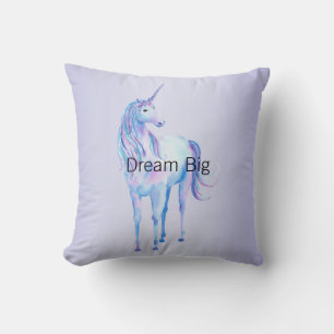 Purple Ombre Magical Unicorn       Cushion