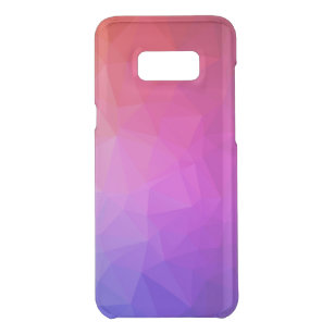 Purple Ombre Modern Geometric Pattern Uncommon Samsung Galaxy S8 Plus Case