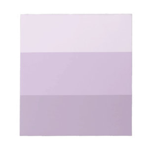 Purple Ombre Striped Notepad