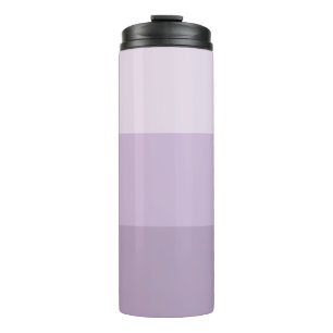 Purple Ombre Striped Thermal Tumbler