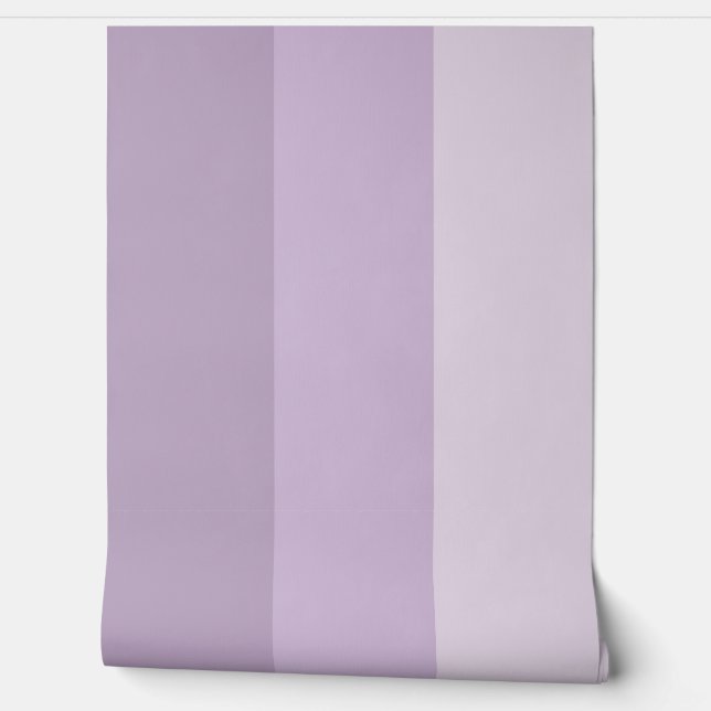 Purple Ombre Striped Wallpaper (Unrolling)