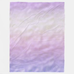 Purple Ombre Unicorn Fleece Blanket