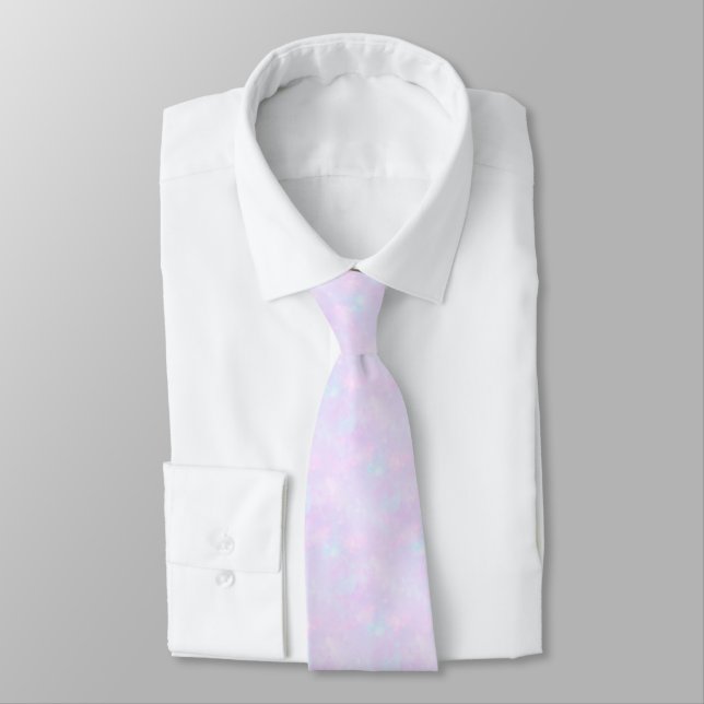 purple opal stone tie (Tied)