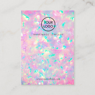 purple opal  texture design display card