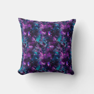 Purple Opal Water Pillow - Abstract Crystals