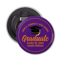 Purple Orange Graduate Custom 2024 Graduation