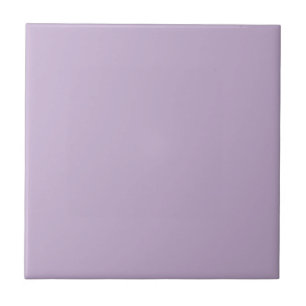 Purple Orchid Bloom Solid Colour Print Ceramic Tile