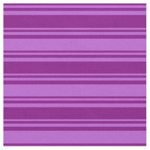 Purple & Orchid Coloured Lines/Stripes Pattern Fabric