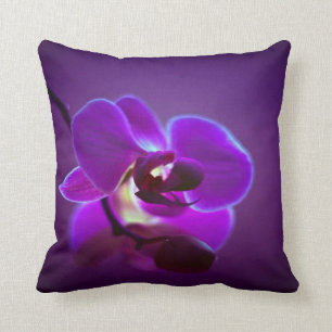 Purple Orchid Cushion