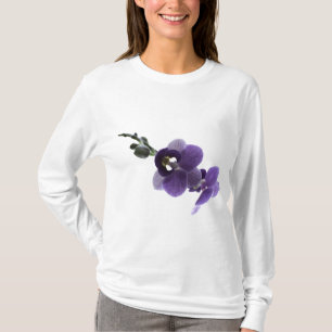 Purple orchid flower. T-Shirt