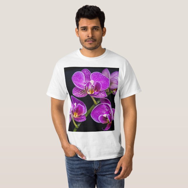 Purple orchid T-Shirt (Front Full)