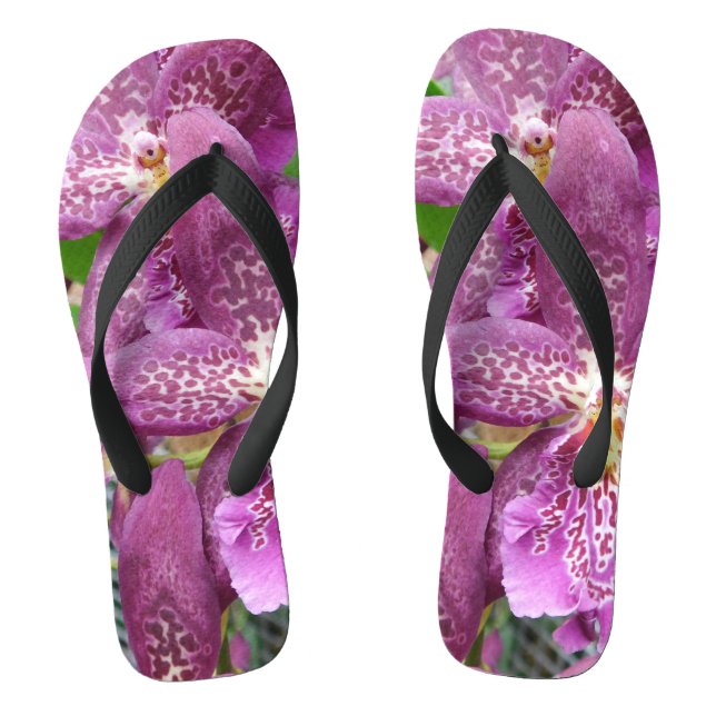 Purple Orchid Thongs (Footbed)