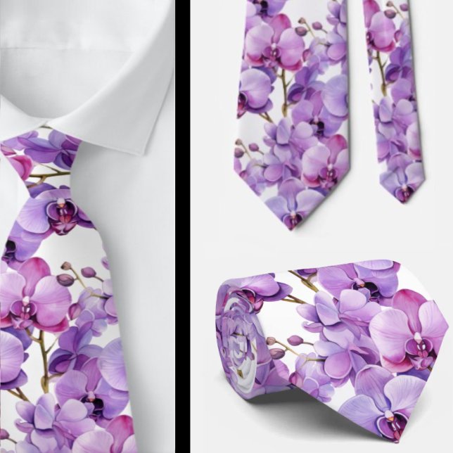 Purple Orchid Tie (Creator Uploaded)
