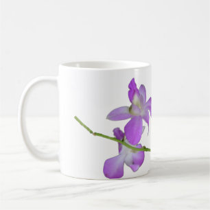 Purple Orchids Coffee Mug