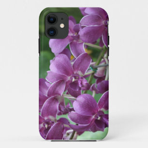 Purple Orchids Tropical Flower iPhone 11 Case