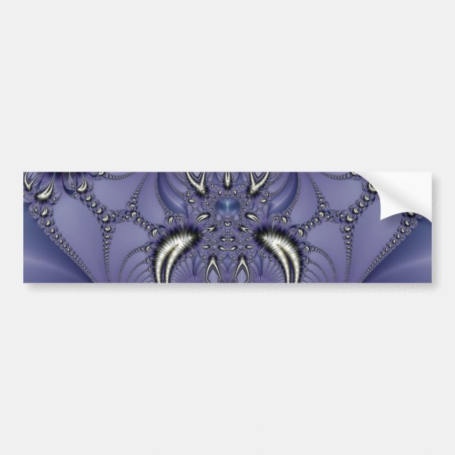 Purple Ornament Bumper Sticker (Front)