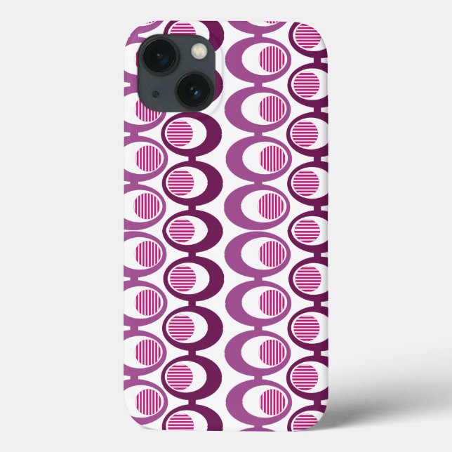 Purple Oval Strings  Case-Mate iPhone Case (Back)