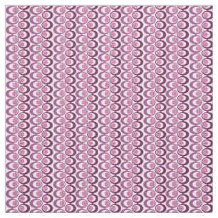 Purple Oval Strings  Fabric