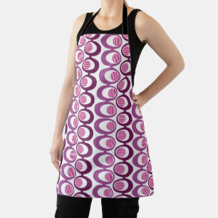 Purple Oval Strings This has a mid-century modern Apron