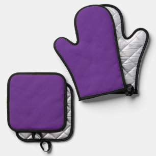 Purple Oven Mitt Set   Modern Kitchen Style