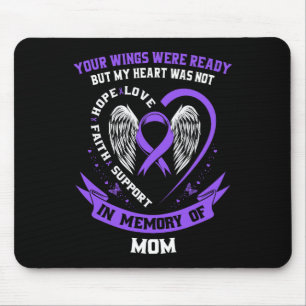 Purple Overdose Awareness Day Items In Memory Of M Mouse Pad