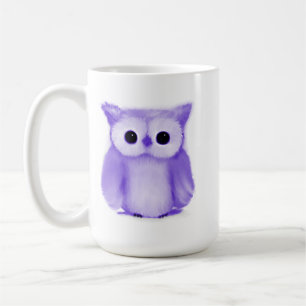 Purple Owl Coffee Mug