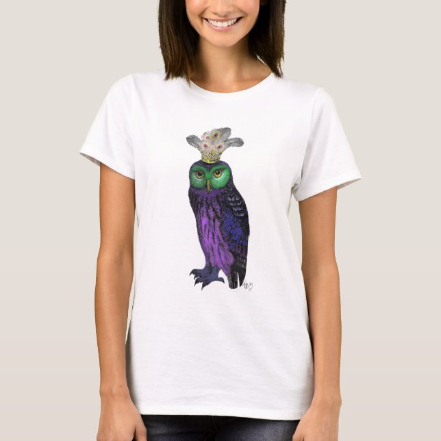 Purple Owl T-Shirt (Front)