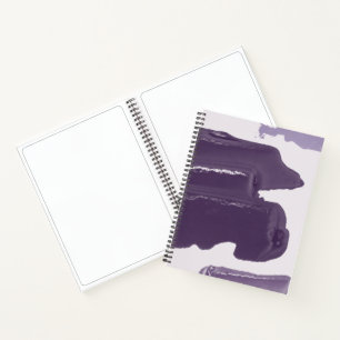 Purple Paint Design Sketchbook Notebook