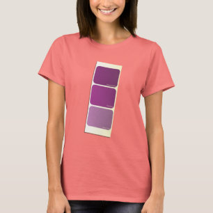 Purple Paint Sample Card T-Shirt