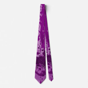 Purple Paint Splatter Party Gift - Tie
