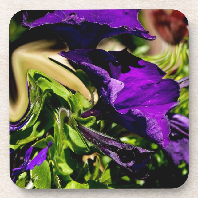 Purple Panic Coaster (Front)