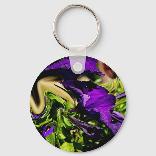Purple Panic Key Ring (Front)