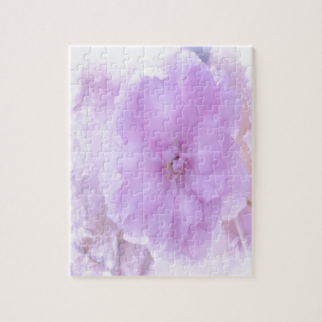 Purple Pansy Jigsaw Puzzle (Vertical)