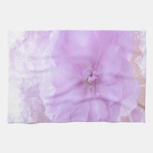 Purple Pansy Tea Towel
