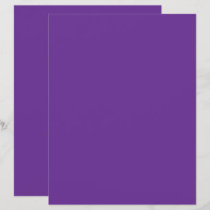 Purple Paper Sheet Bold Minimal Design