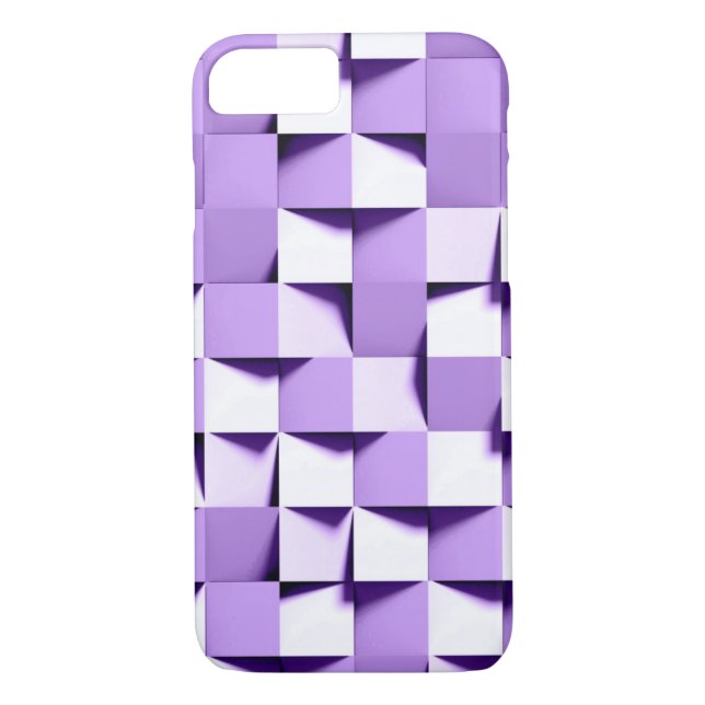 purple paper weave Case-Mate iPhone case (Back)
